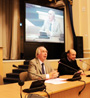 Professor Roger Cotterrell at the St Petersburg State University conference on Polish-Russian jurist Leon Petrazycki