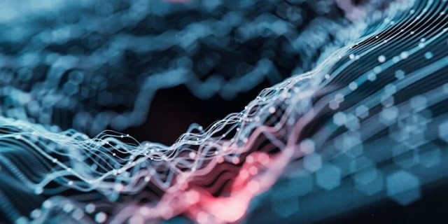 Image of electronic waves